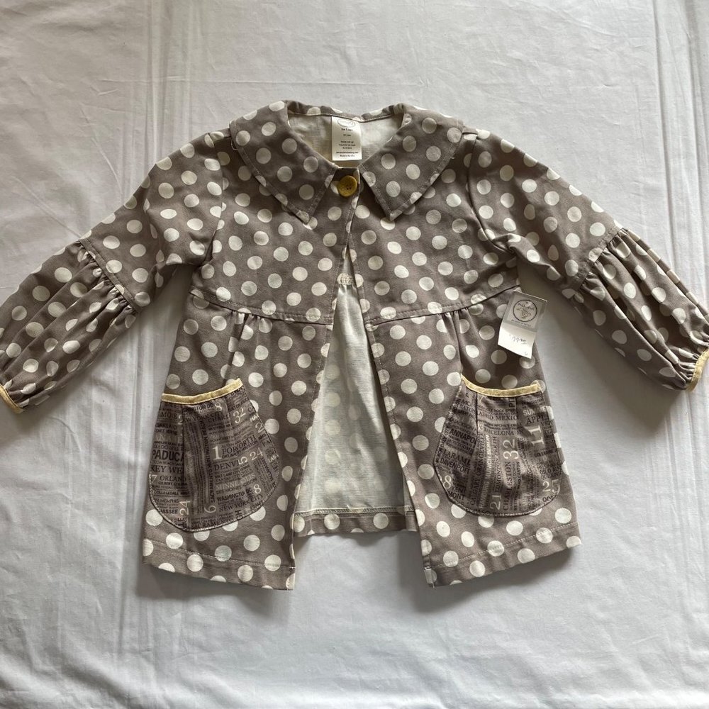 Persnickety Polka Dot Jacket size 6 - Picture 2 of 7